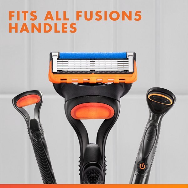 Gillette Fusion5 Men’s Razor Blade Refills, 4 Count