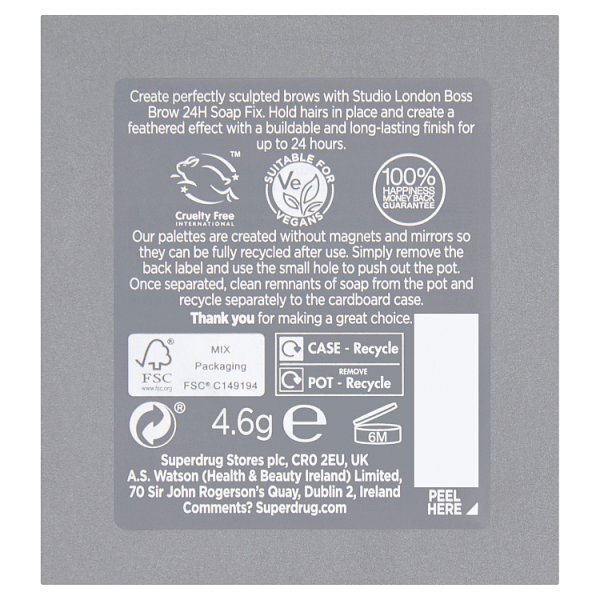 DNR Studio London Boss Brow Soap Fix