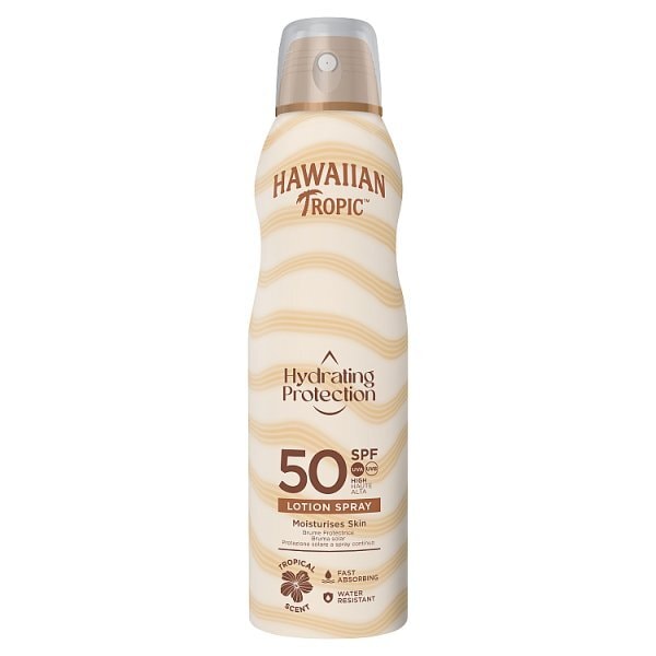 Hawaiian Tropic Hydrating Protection Continuous Spray SPF50 220ml