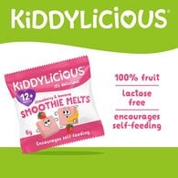 Kiddylicious Strawberry Smoothie Melts 6g