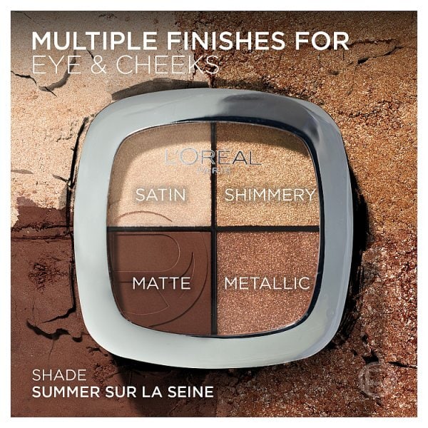 L'Oreal Paris Rendez-Vous Couleur Eye & Cheek Quad Essential Nudes