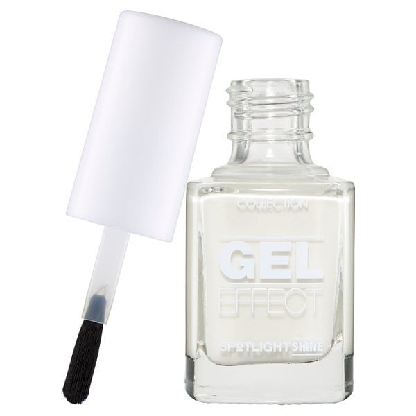 Collection Spotlight Shine Gel Effect Nail Polish White Out 10.5ml