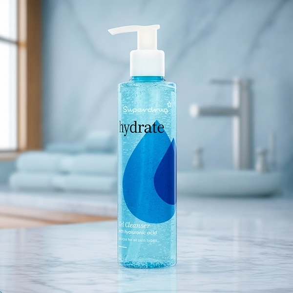 Superdrug Skin Hydrate Gel Cleanser 195ml