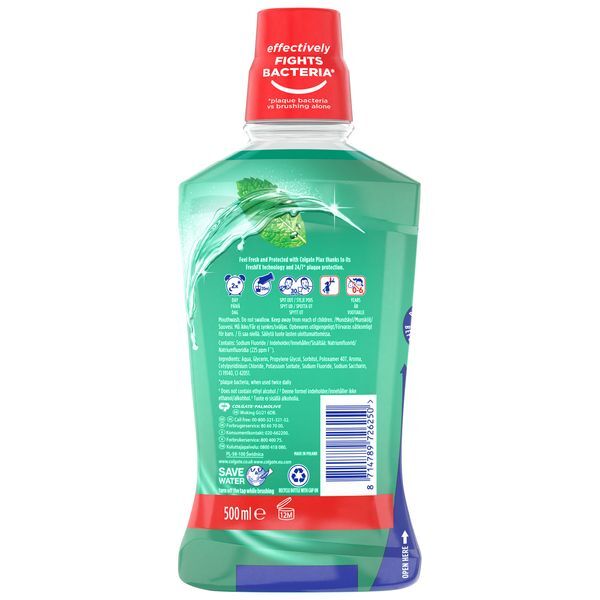 Colgate Plax Soft Mint Mouthwash 500ml