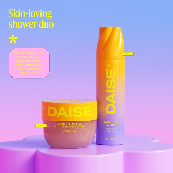 Daise Foaming Body Wash Vanilla 265ml