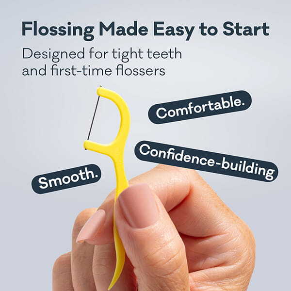Grin Ultra Clean Floss Picks 80Pk Canister