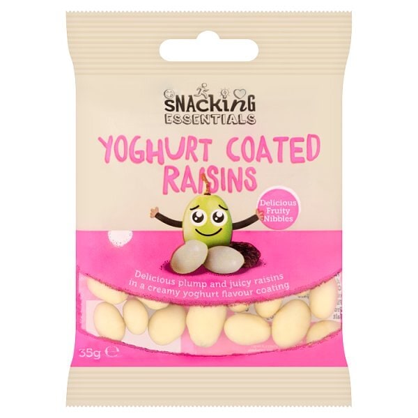 Snacking Essentials Yoghurt Coated Raisins 35g