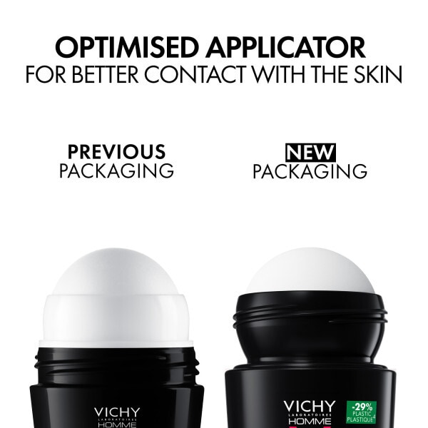 Vichy Homme 48Hr Deodorant Roll-On For Sensitive Skin 50Ml
