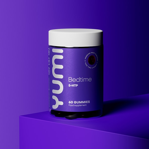 Yumi Bedtime 5HTP 100mg Passion Fruit Flavour 60 Gummies