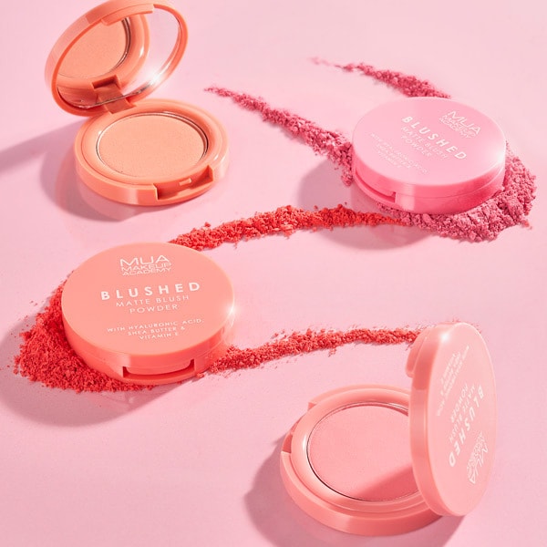 MUA Blushed Matte Powder Blusher - Rose Tea
