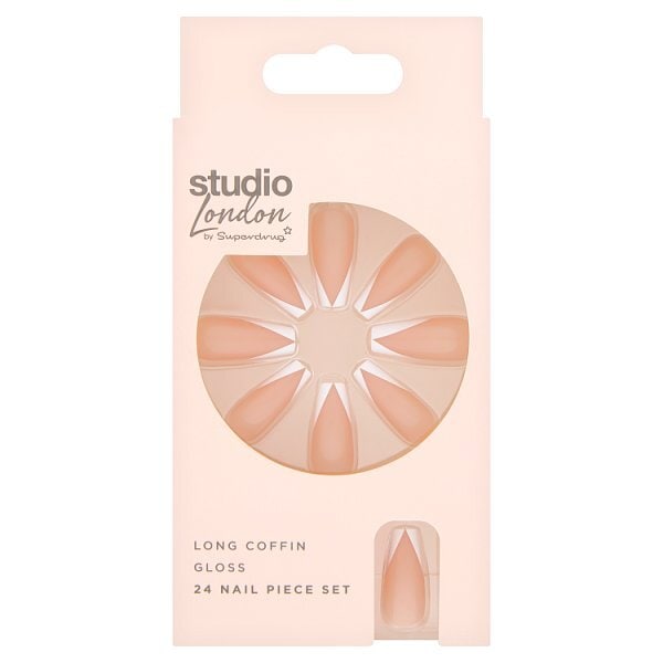 Superdrug Studio Fancy French False Nails White Tip
