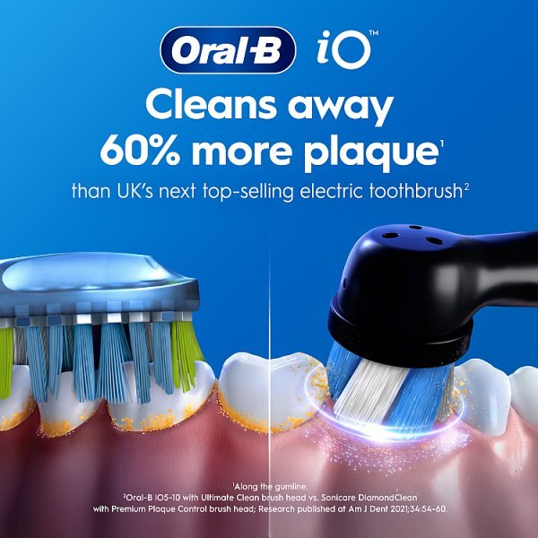 Oral-B iO2 Night Black Electric Toothbrush Whitening Edition
