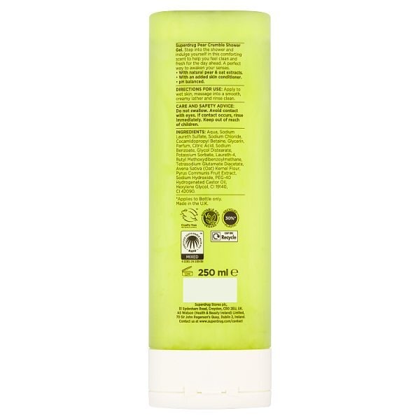 Fruity Pear Crumble Shower Gel 250ml