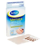 Scholl Verruca Removal Treatment Plasters & Medicated Disks