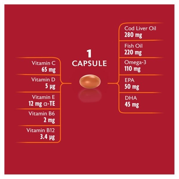 Seven Seas Cod Liver Oil + Multivitamins 90 Caps
