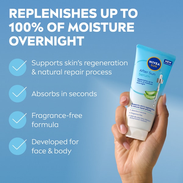 Nivea Sun After Sun Serum For Face And Body 100Ml