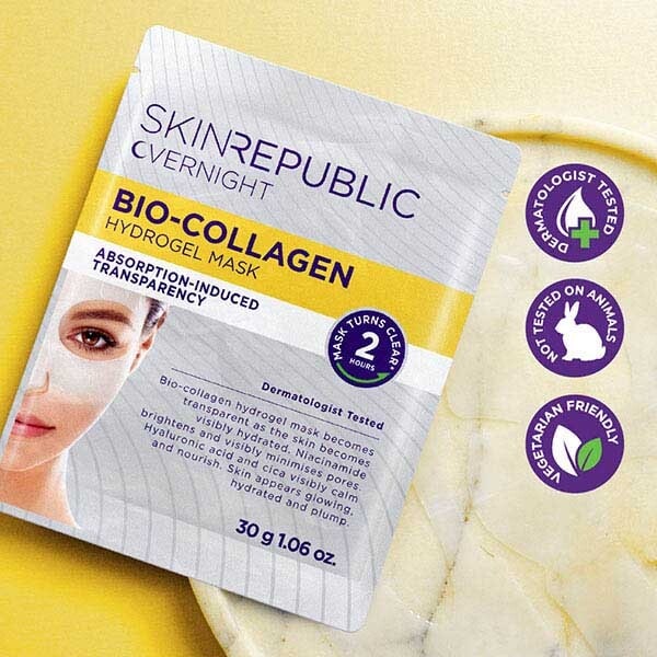 Skin Republic Biocollagen Overnight Hydrogel Sheet Mask