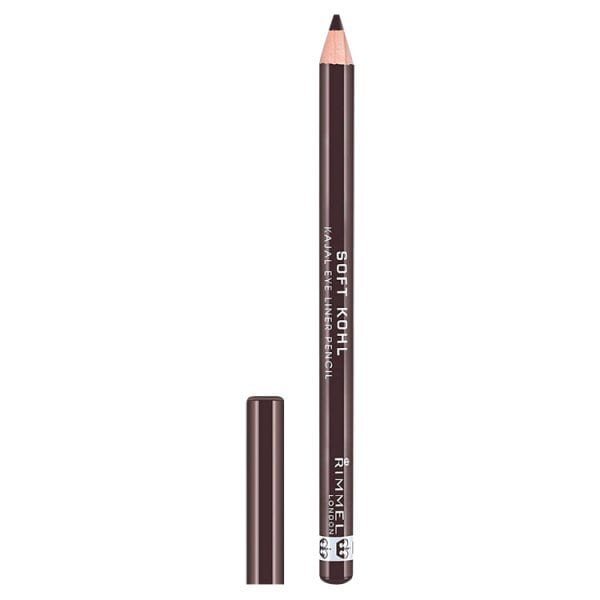 Rimmel Soft Kohl Kajal Eyeliner Pencil, Sable Brown, 1.2g