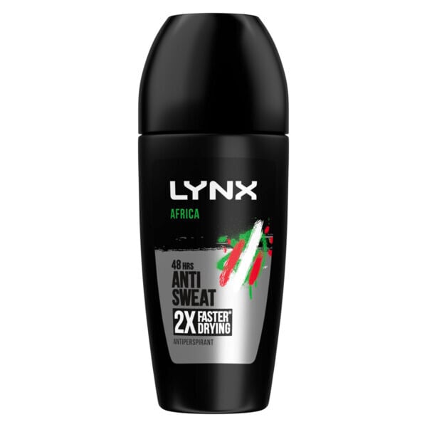 Lynx Antipersiprant Deodorant Roll On Africa 50ml