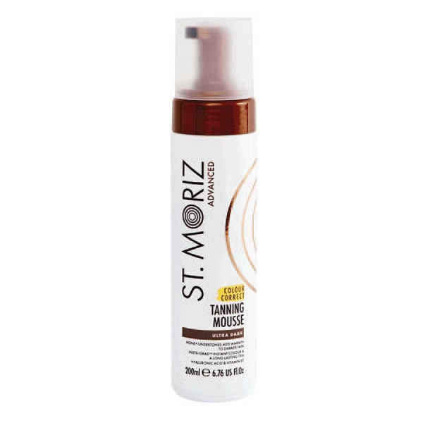 St Moriz Advanced Colour Correcting Tanning Mousse Ultra Dk