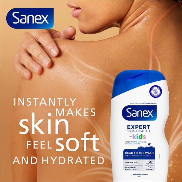 Sanex Expert Head to Toe Body Wash for Kids 450ml