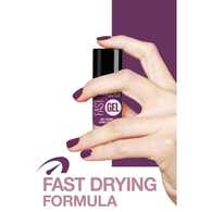 Maybelline Fast Gel Nail Laquer Wicked Berry 8