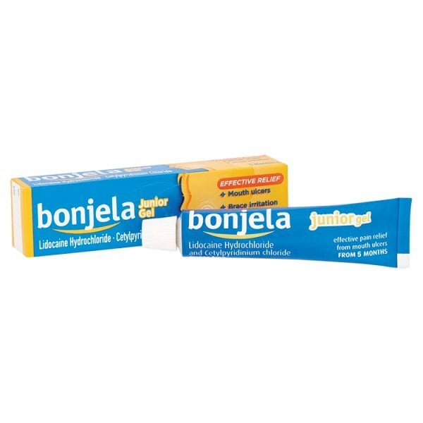 Bonjela Junior Mouth Ulcer Pain ReliefSugar Free  Gel 15g