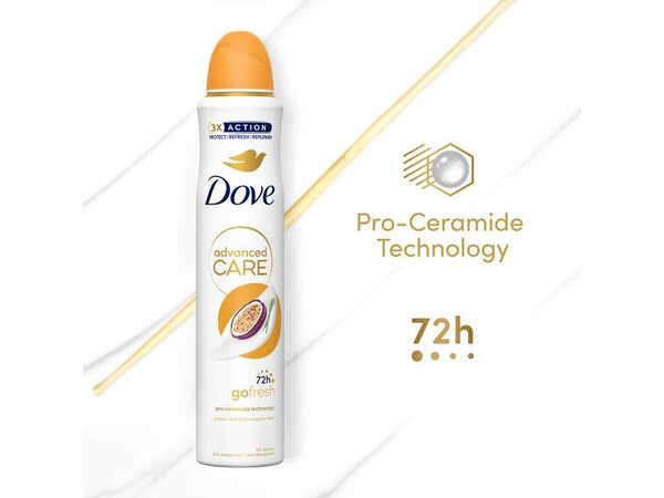 Dove Advanced Care Passion Fruit Anti-Perspirant Aerosol 150ml