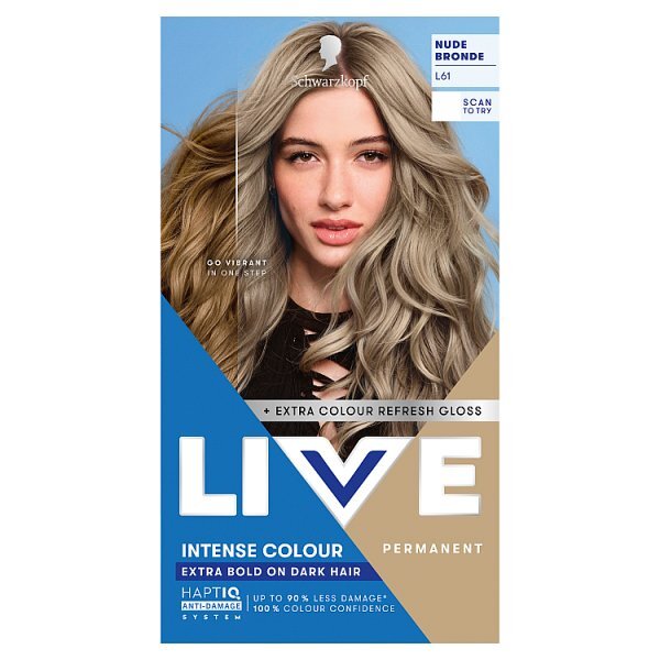 Schwarzkopf LIVE L26 Nude Bronde Permanent Hair Dye