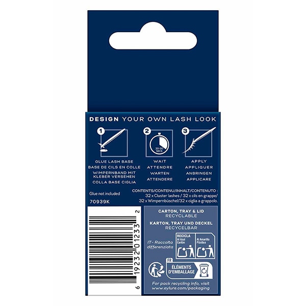 Eylure Cluster Refill Pack- Luxe 3D 14Mm