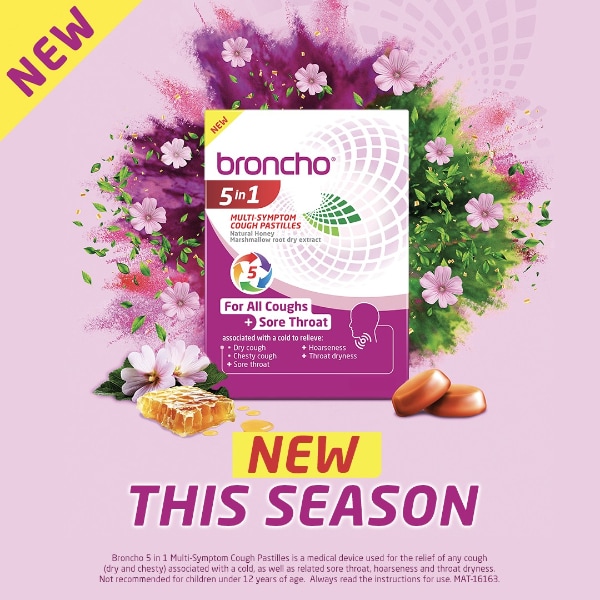 Bronchostop 5 In 1 Pastilles X20