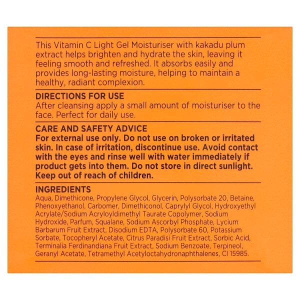 Superdrug Skin Vitamin C Moisturiser 50ml
