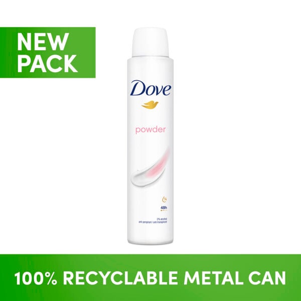 Dove Women Powder Anti-Perspirant Deodorant Spray 200ml