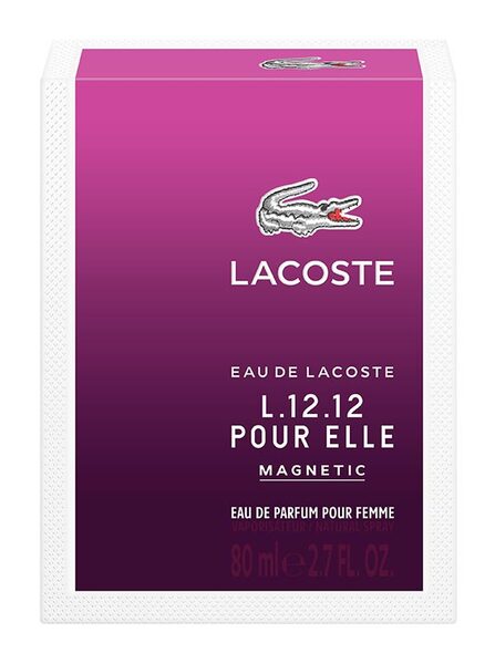 Lacoste L.12.12 Magnetic Pour Elle Eau de Parfum 80ml