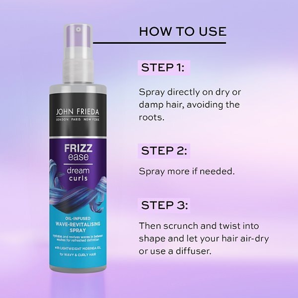 John Frieda Frizz Ease Dream Curls Wave Revitalising Spray 150ml