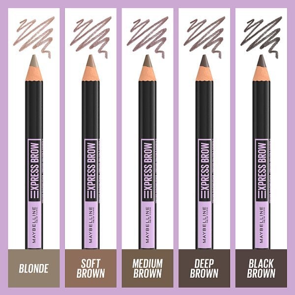 Maybelline Express Brow Shaping Pencil 06 Black Brown