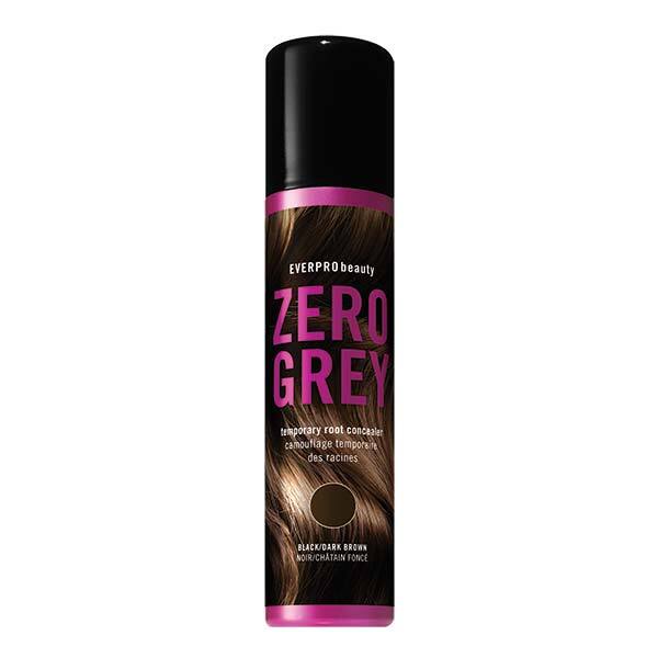 Zero Grey Temporary Root Concealer 100ml Dark Brown/Black