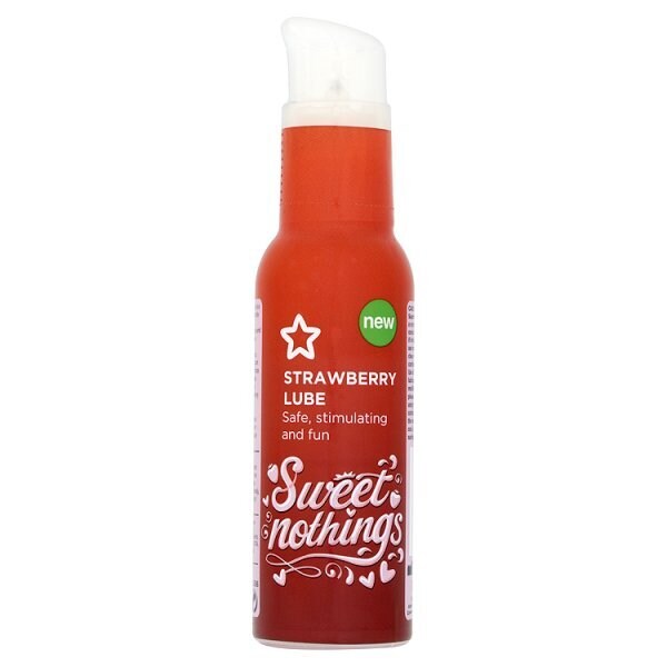 Superdrug Sweet Nothings Strawberry Lube 75ml