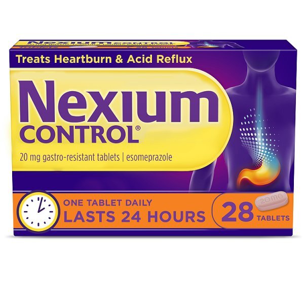 Nexium Control Heartburn And Acid Reflux Relief 28 Tablets