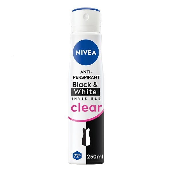 NIVEA Black & White Anti-Perspirant Deodorant Spray 250ml