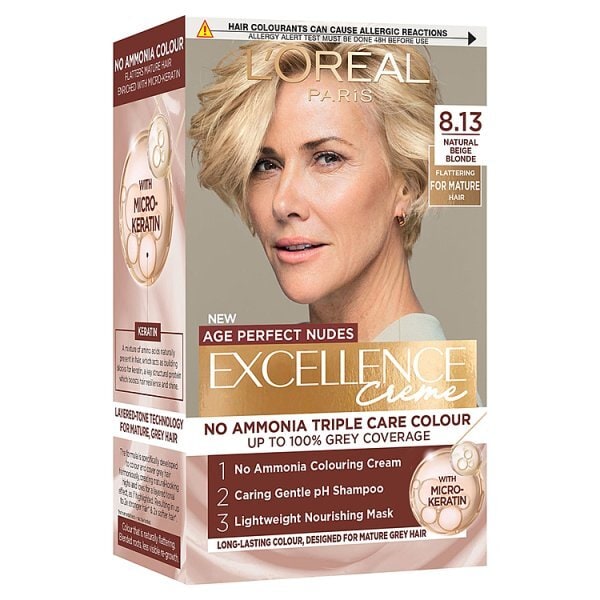 L'Oréal Paris Excellence Age Perfect Nudes 8.13 Beige Blonde