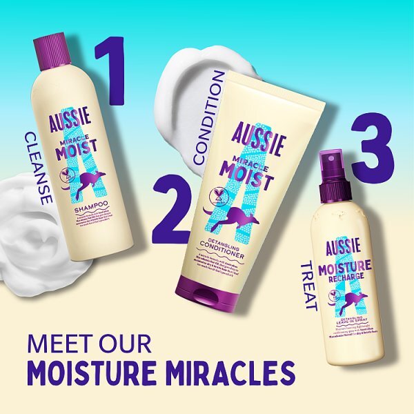 Aussie Miracle Moist Hair Conditioner, 200ml
