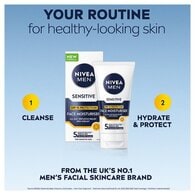 Nivea Men Sensitive Moisturiser Spf15 With 0% Alcohol 75Ml