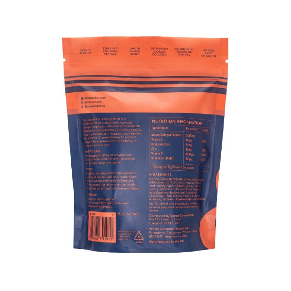 Dose & Co Beauty Elixir 180G - Strawberry Lemonade