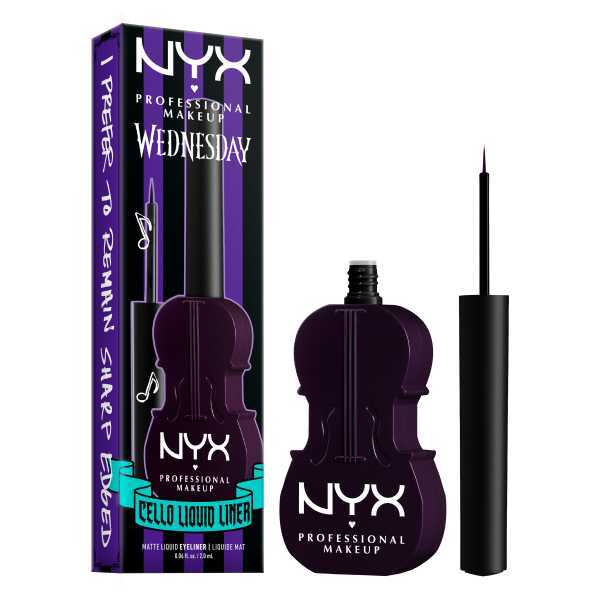 NYX Professional Makeup X Wednesday Cello Liquid Eyeliner