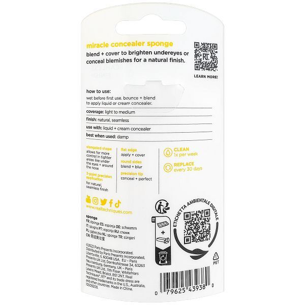 DNR Real Techniques Miracle Concealer Sponge