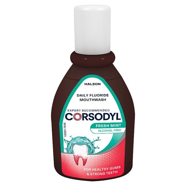 Corsodyl Medicated Antibacterial Mouthwash Mint, 50ml
