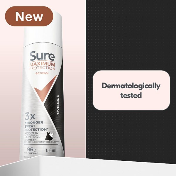 Sure Maximum Protection Invisible Anti-Perspirant Aerosol 150 ml