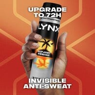 Lynx Antiperspirant Deodorant Aerosol Sunset Fresh 250Ml