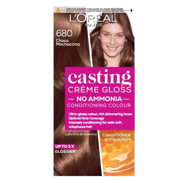 Casting Crème Gloss 680 Choco Mocca Brown Semi Perm Hair Dye